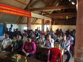 Họp dân tại Bon Bu Lum ngày 11/11/2018